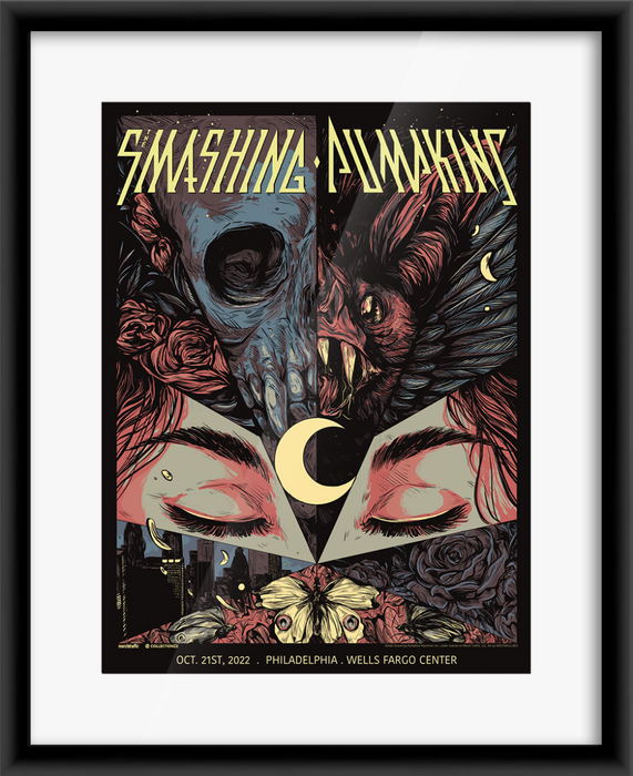 The Smashing Pumpkins Philadelphia October 21, 2022 Print