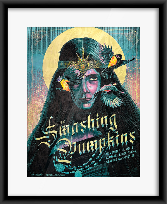The Smashing Pumpkins Seattle November 12, 2022 Oil Swirl Foil