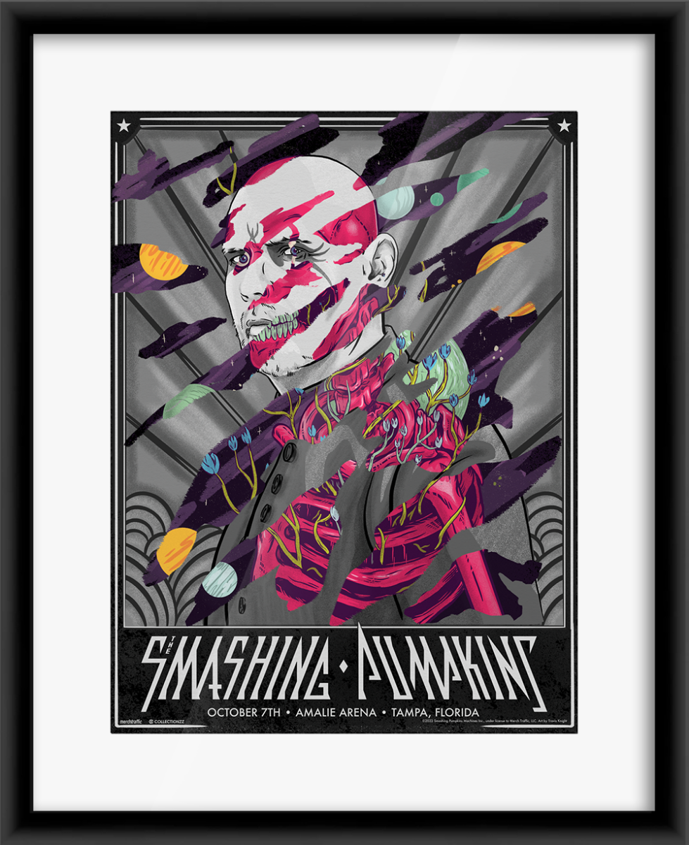 The Smashing Pumpkins Tampa October 7, 2022 Print