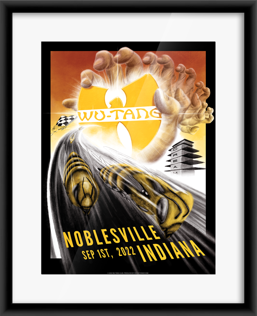 Wu-Tang Clan Noblesville September 1, 2022 Print