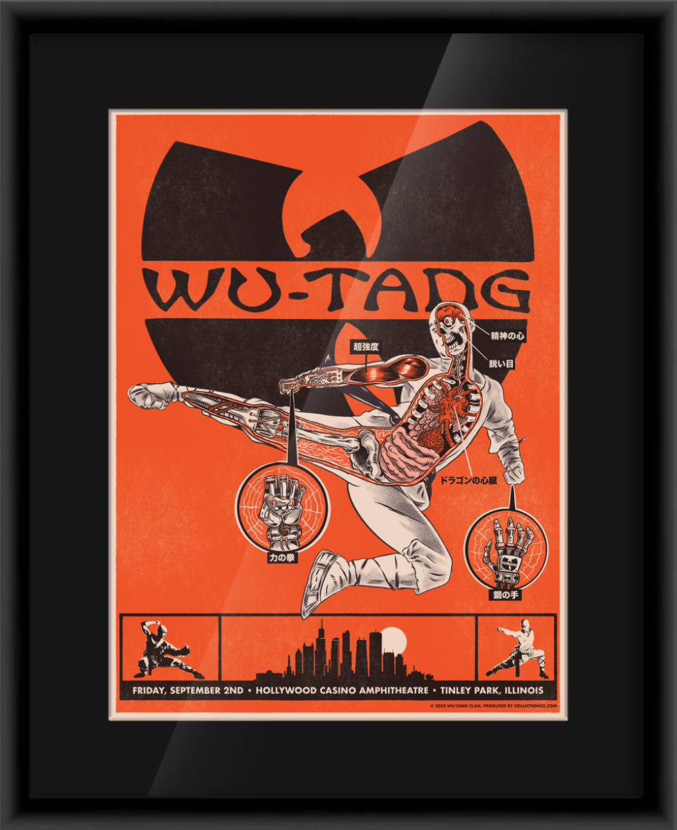 Wu-Tang Clan Tinley Park September 2, 2022 Print
