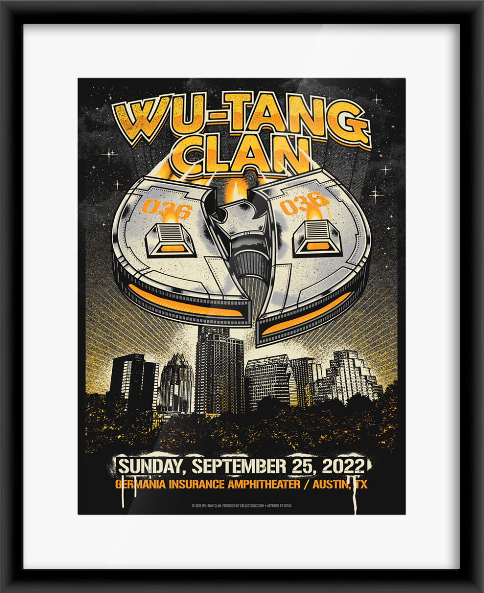 Wu-Tang Clan Austin September 25, 2022 Print