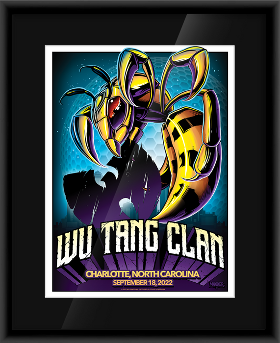 Wu Tang Clan Charlotte September 18, 2022 Print