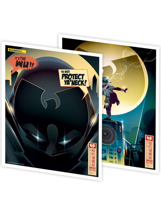 Wu Tang Clan New York Comic Con Prints (Set of 2)