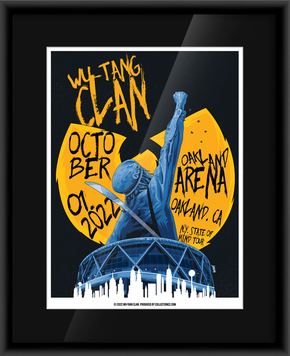 Wu-Tang Clan Oakland October 1, 2022 Print
