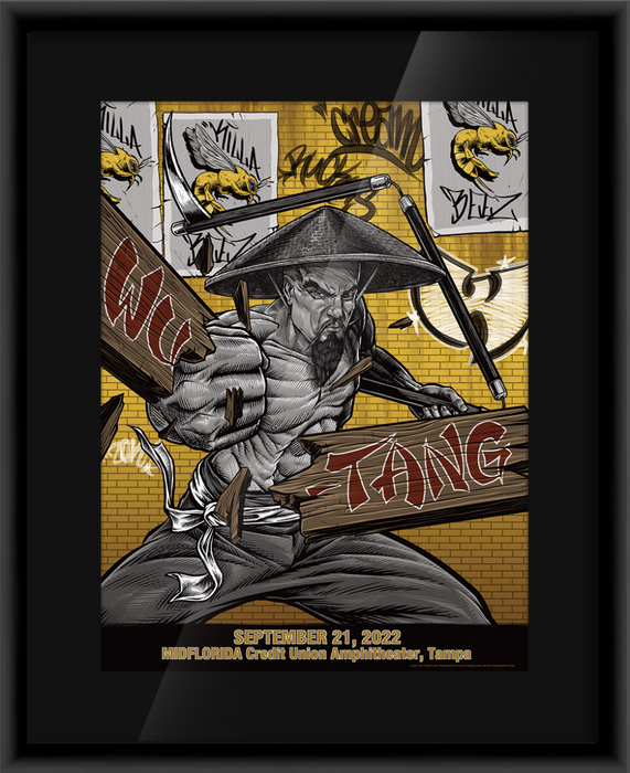 Wu Tang Clan Tampa September 21, 2022 Print